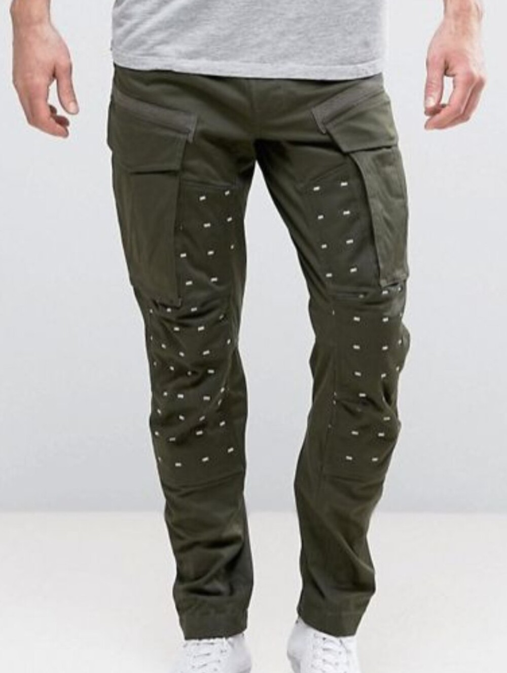 G-Star Raw Motac Tapered military green cargo pants Men's Size 38x32